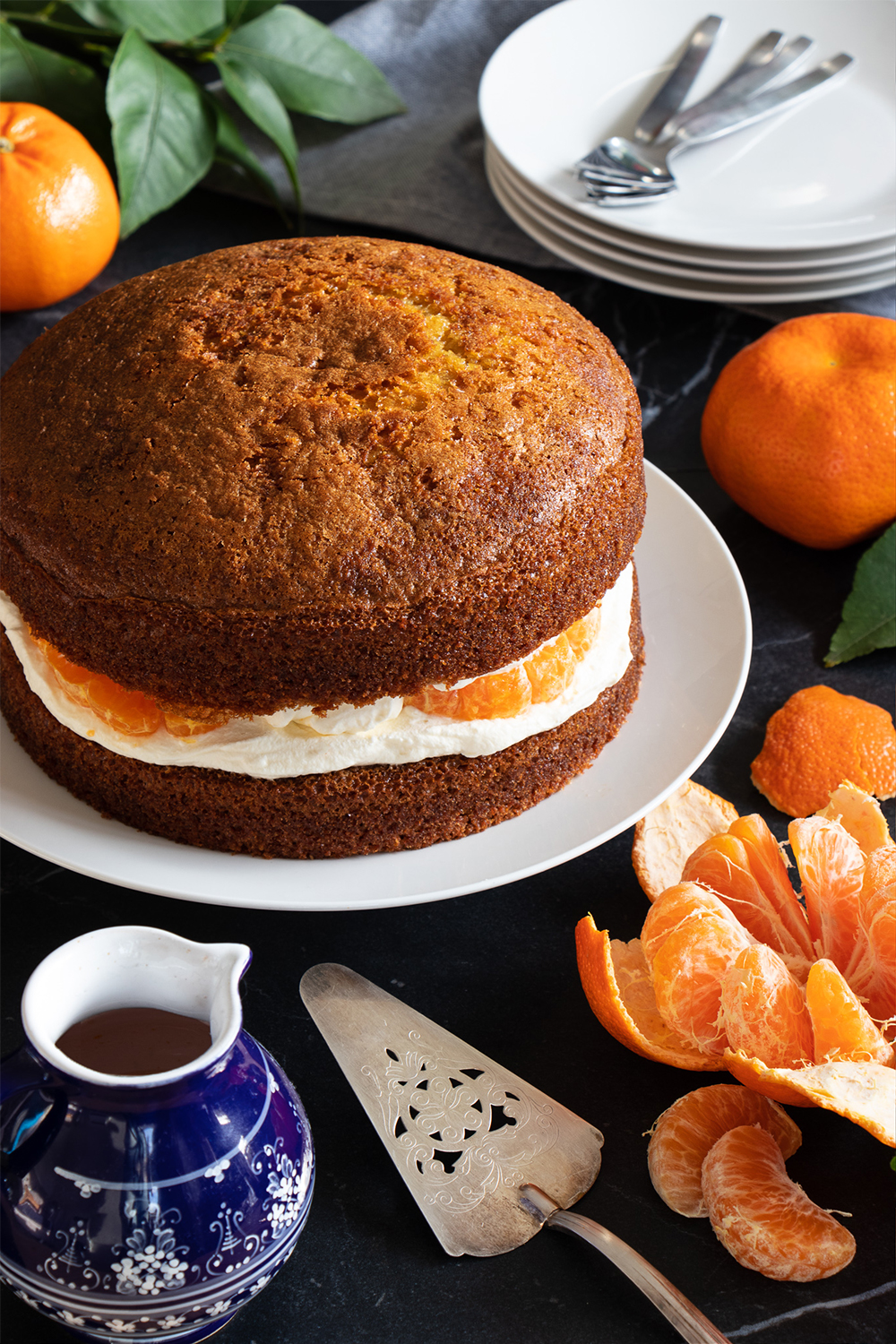 Mandarin Syrup Cake Recipe